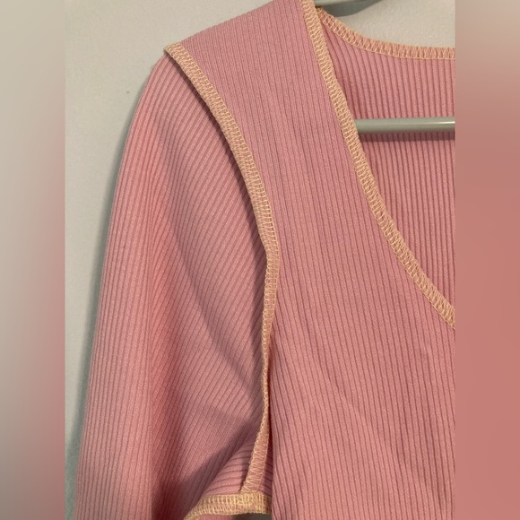 Urban Outfitters Nikko Lace Long Sleeve Top - Picture 4 of 6